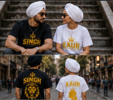 SINGH*KAUR COUPLE COMBO