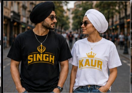 SINGH*KAUR COUPLE COMBO