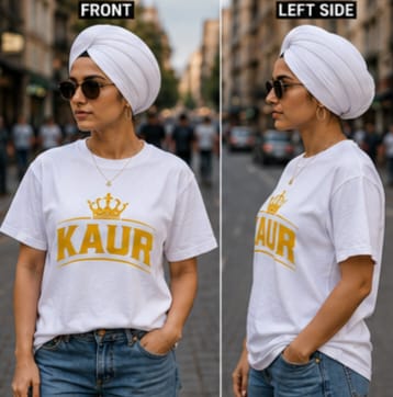 KAUR Premium Punjabi Streetwear T-Shirts | Shop1313x
