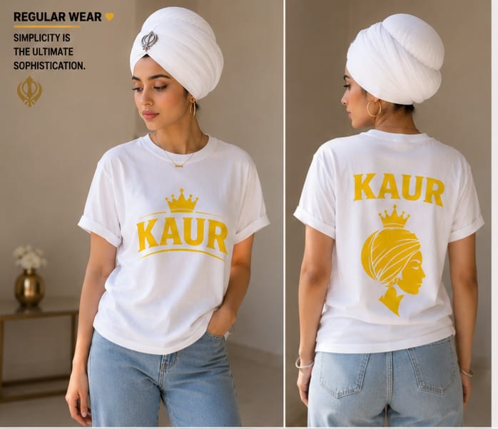 KAUR Premium Punjabi Streetwear T-Shirts | Shop1313x
