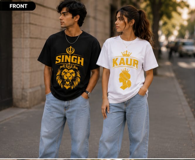 SINGH*KAUR COUPLE COMBO