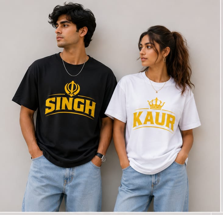 SINGH*KAUR COUPLE COMBO