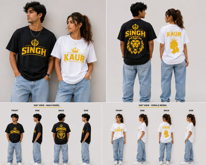 SINGH*KAUR COUPLE COMBO