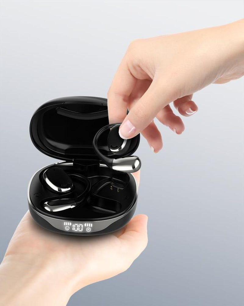 AI Language Translator Earbuds: 3-In-1 Translator Earphones Real Time 144 Languages & Accents, HD Sound Quality Long Battery Life, Ideal for Travel & Business