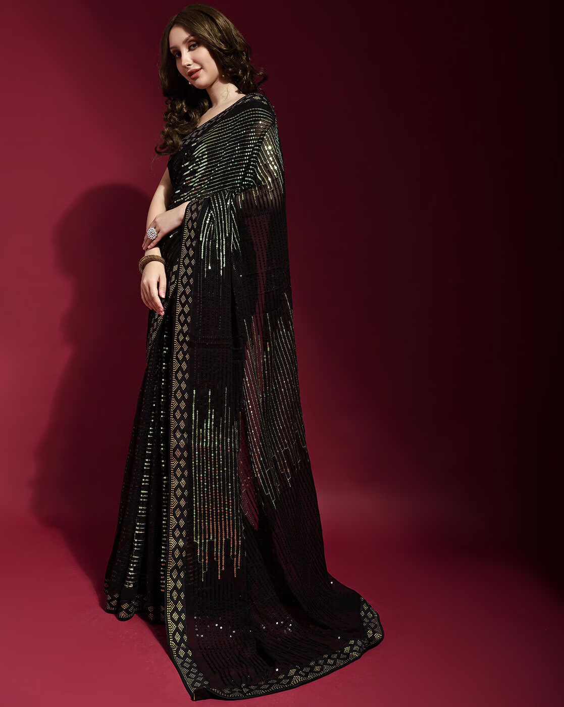Women Georgette Saree