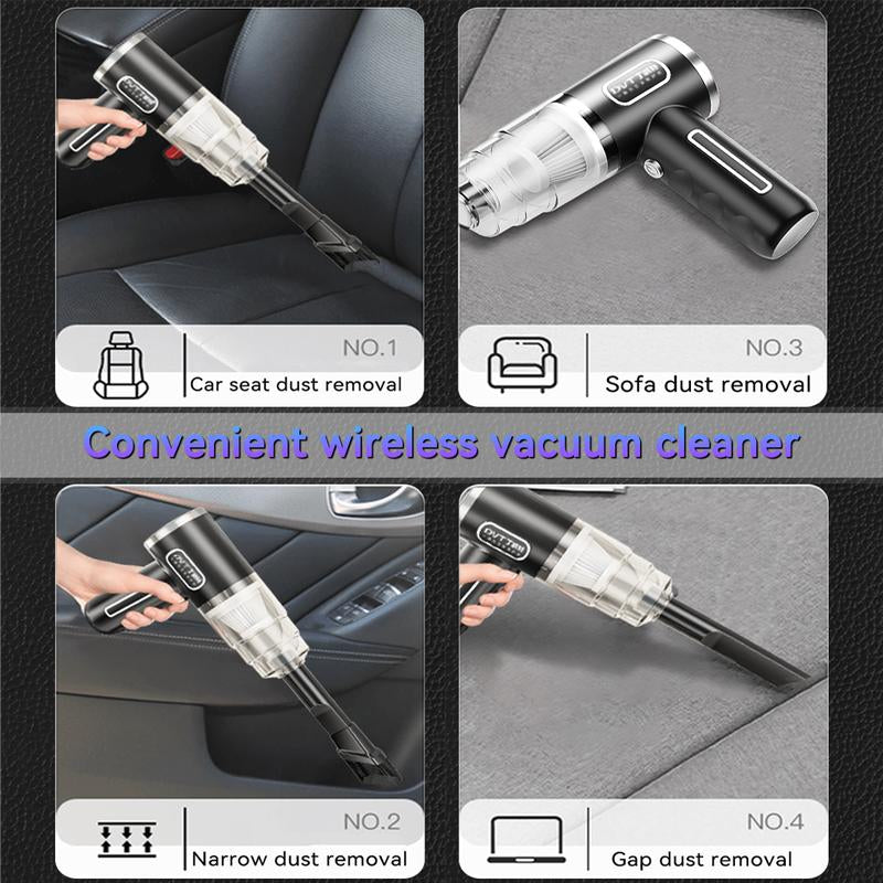 6000Pa Mini Car Vacuum Cleaner Portable Cordless Handheld Vacuum Cleaner, High Power Vacuum Cleaner and Air Purifier, Sofa, Office, Pet, Home Handheld Cleaner Fantik Car Stratos Pet Pro Shark Air Duster