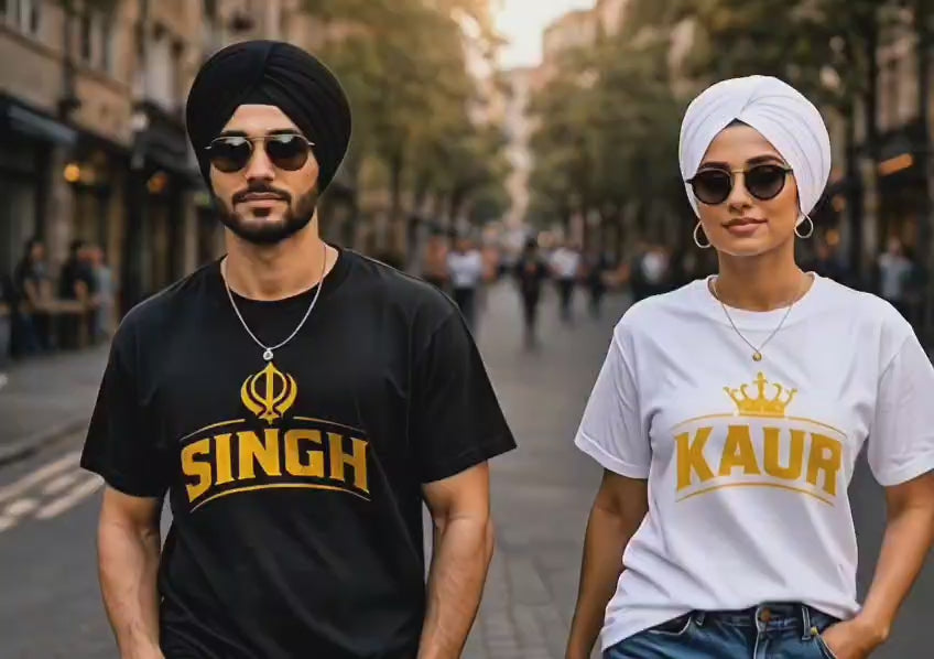 Load video: S13X streetwear video featuring Singh and Kaur collection